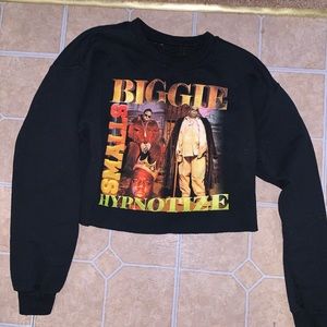 “Biggie” - Crop crew neck